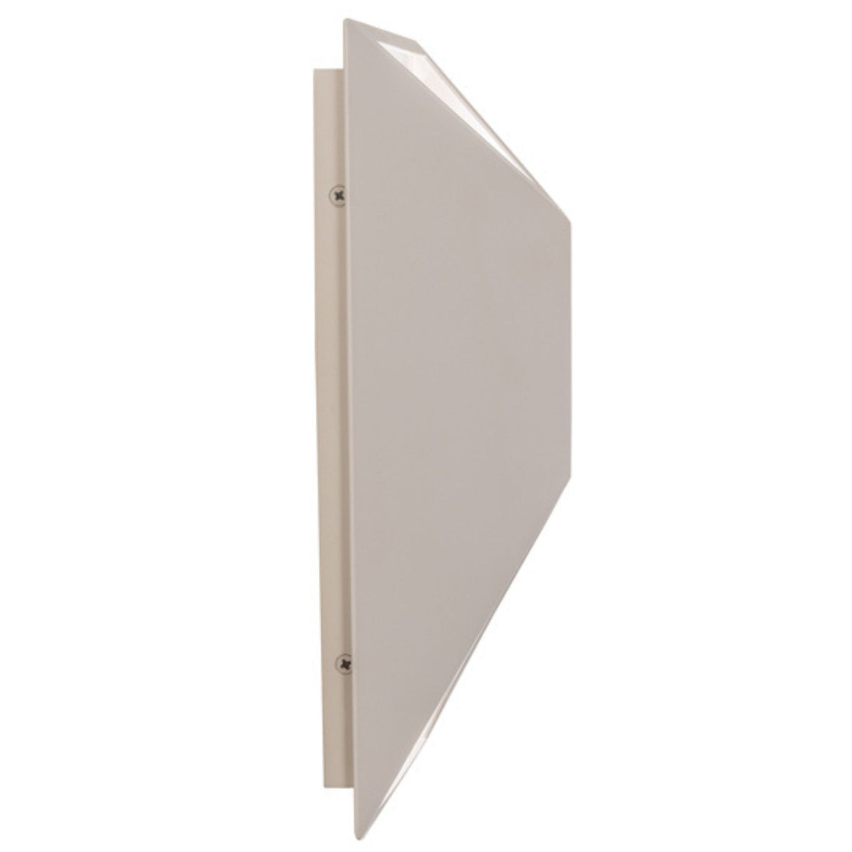Side profile of the Cillian wall sconce, highlighting its minimalist design.