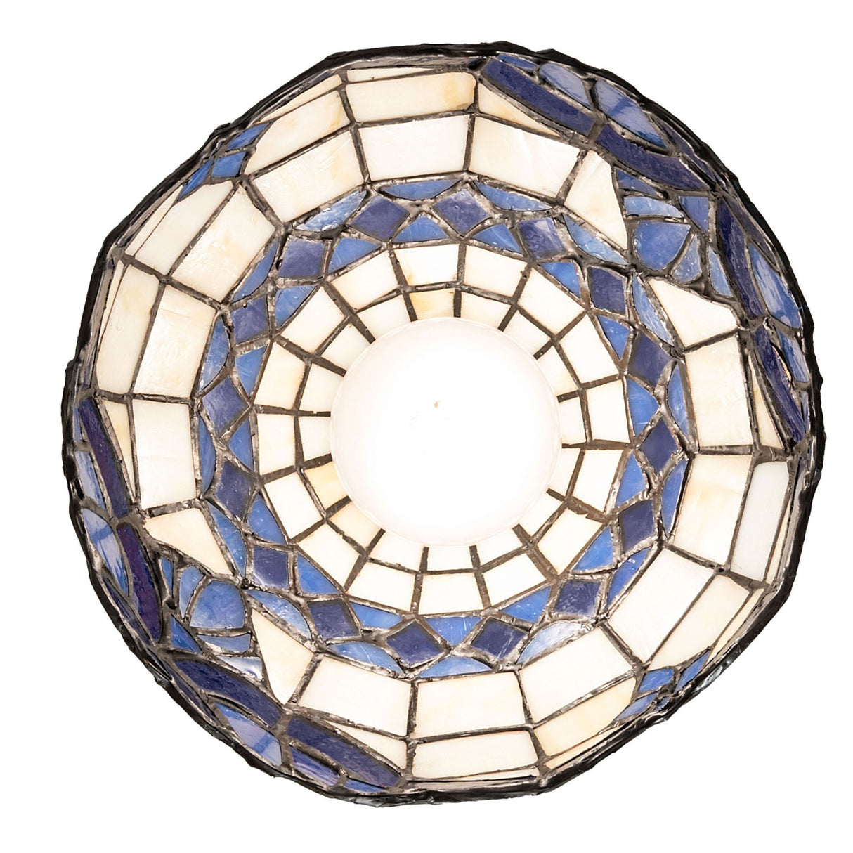 Bottom view of the Baroque Mini Pendant showing intricate craftsmanship.