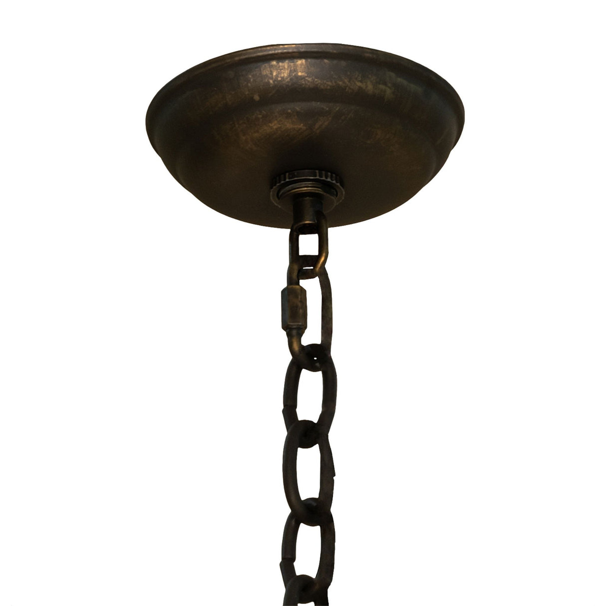 Chain and canopy of Ovum Aquinum pendant.