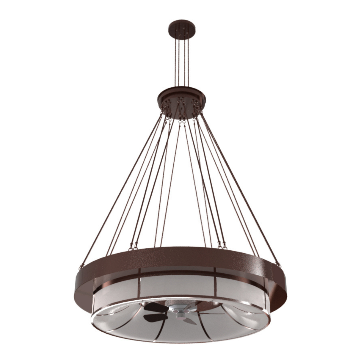Cilindro Ventura Chandel-Air shown from angled view with copper finish.