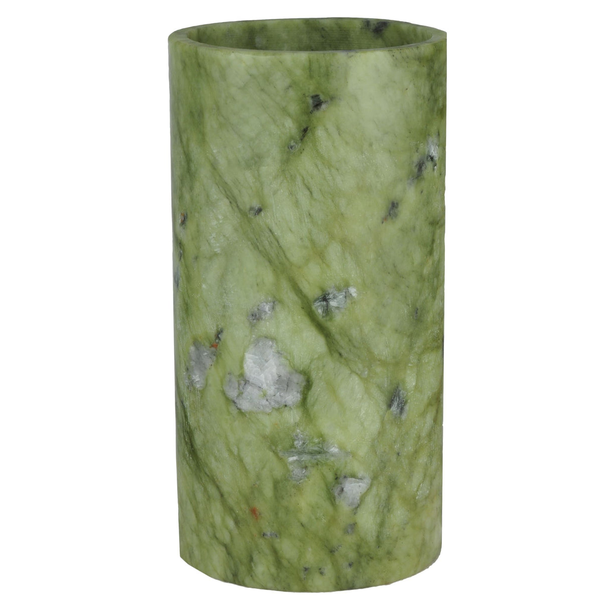 Side view of Cylindre Green Jadestone Shade.