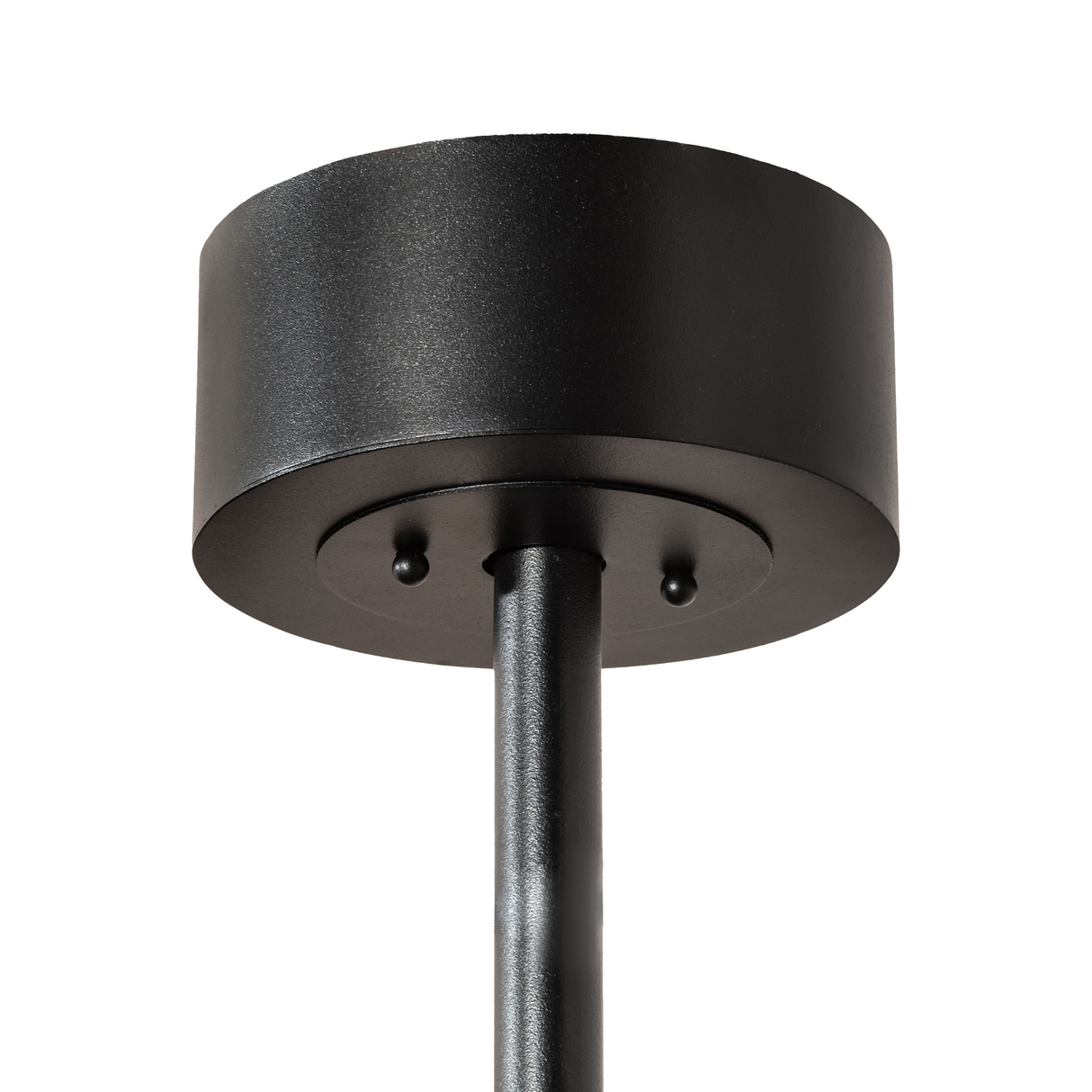 Detailed canopy view of Diversion Lake Chandel-Air with black metal finish.