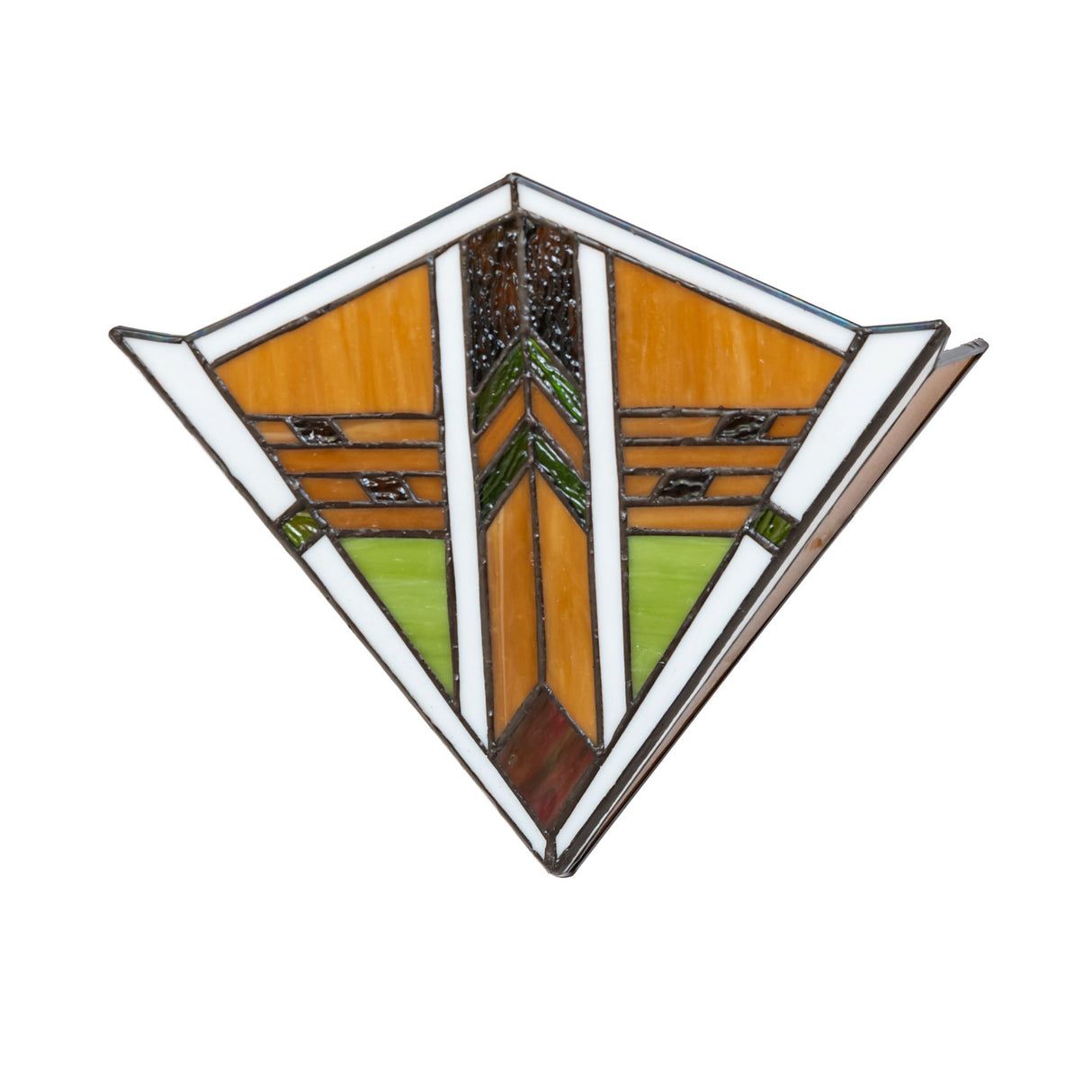 Front close-up of 11-inch Abilene wall sconce.