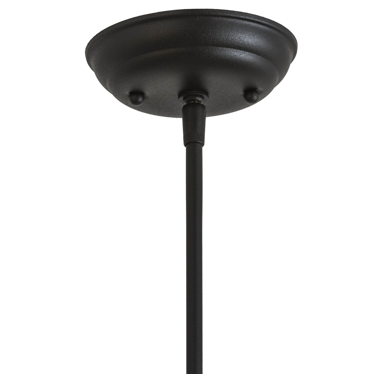 Moss green Jadestone mini pendant with a textured ceiling mount.