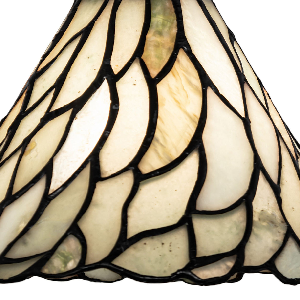 Close-up view revealing the polished jadestone craftsmanship.