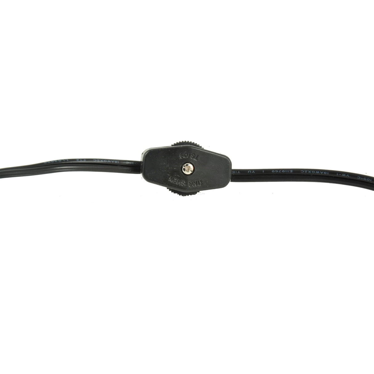 Inline switch of the Lavender Pond Lily Mini Lamp for easy operation.