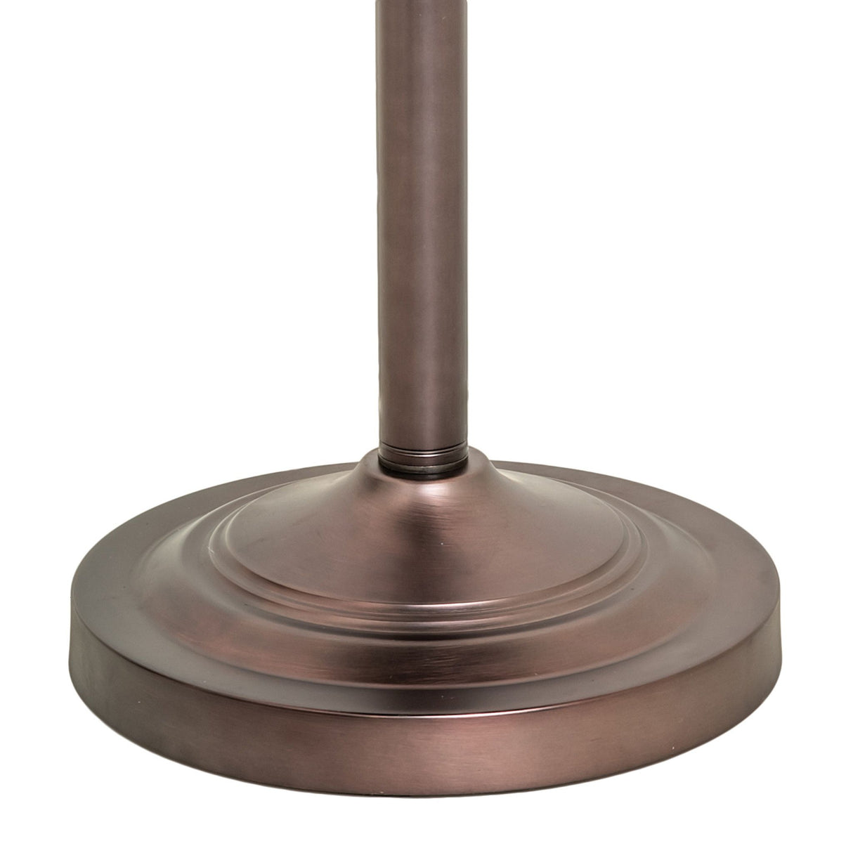 Base detail of the Mica Torchiere floor lamp.