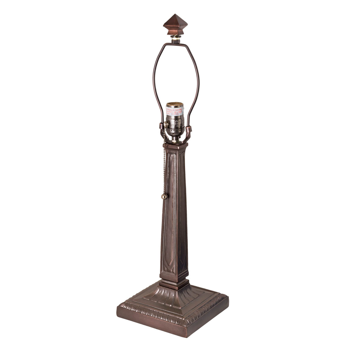 Mission table base showcasing its classic Arts & Crafts-inspired design.