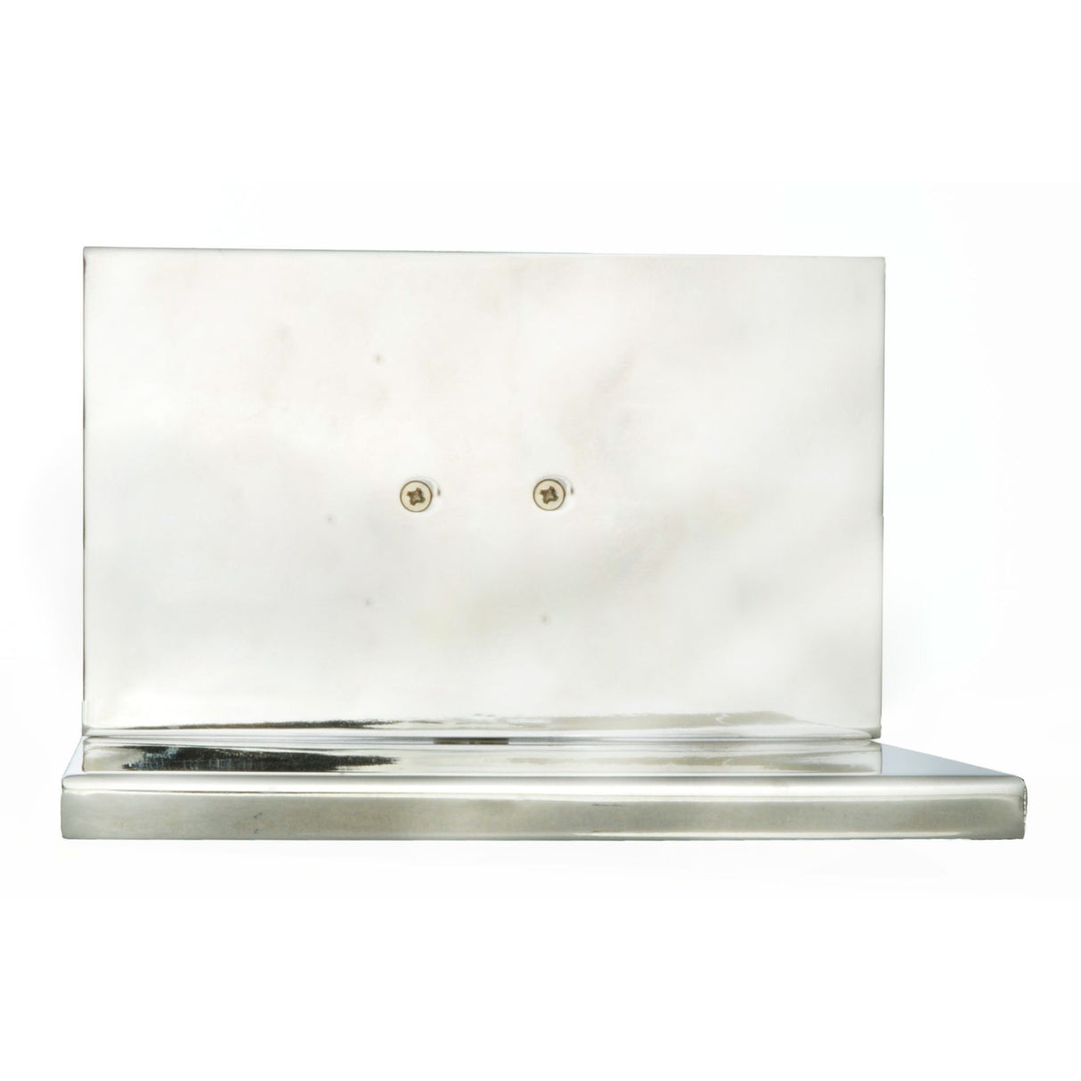 Backplate of Orchard Town wall sconce showcasing its mounting hardware.