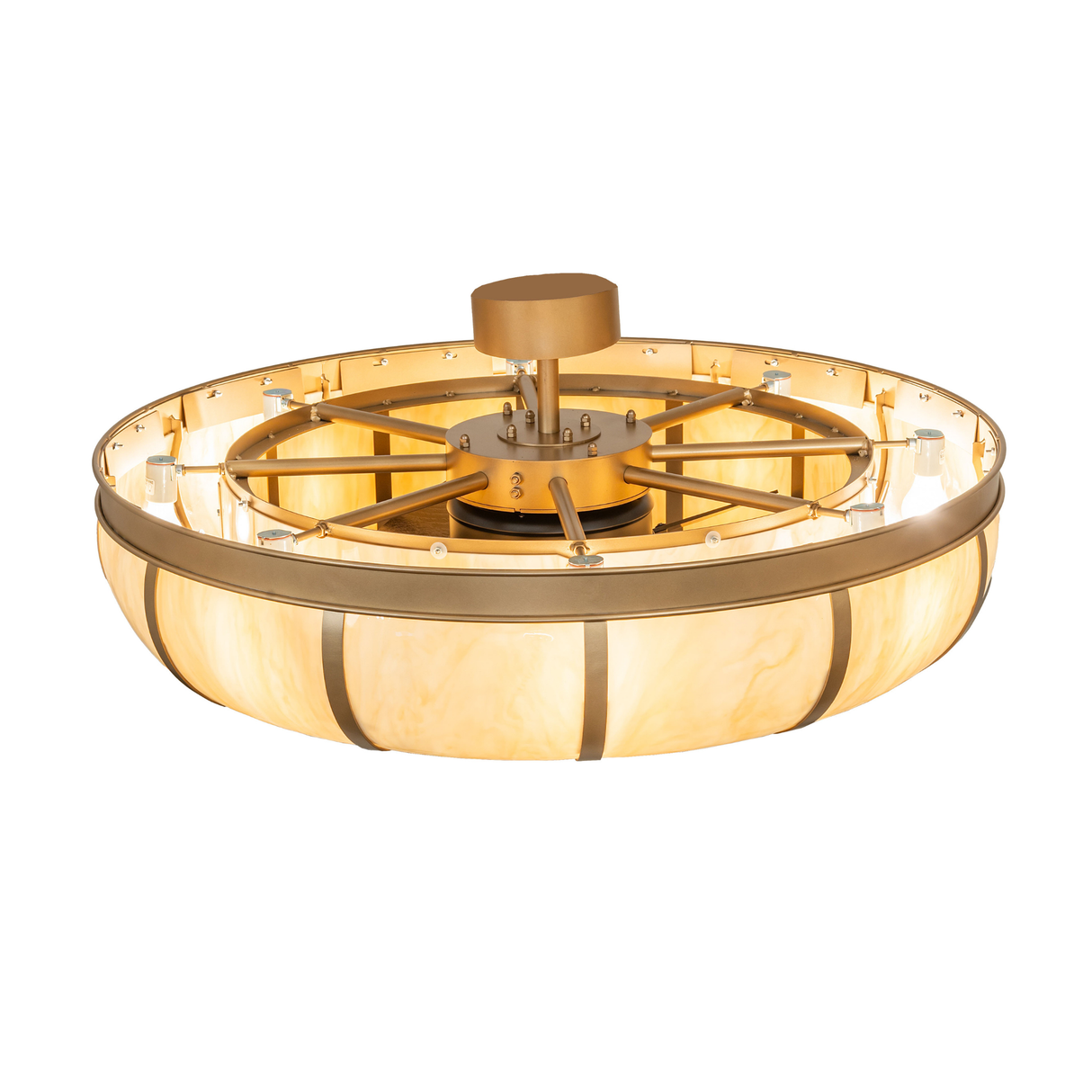 Top angle view highlighting light distribution and frame detailing.