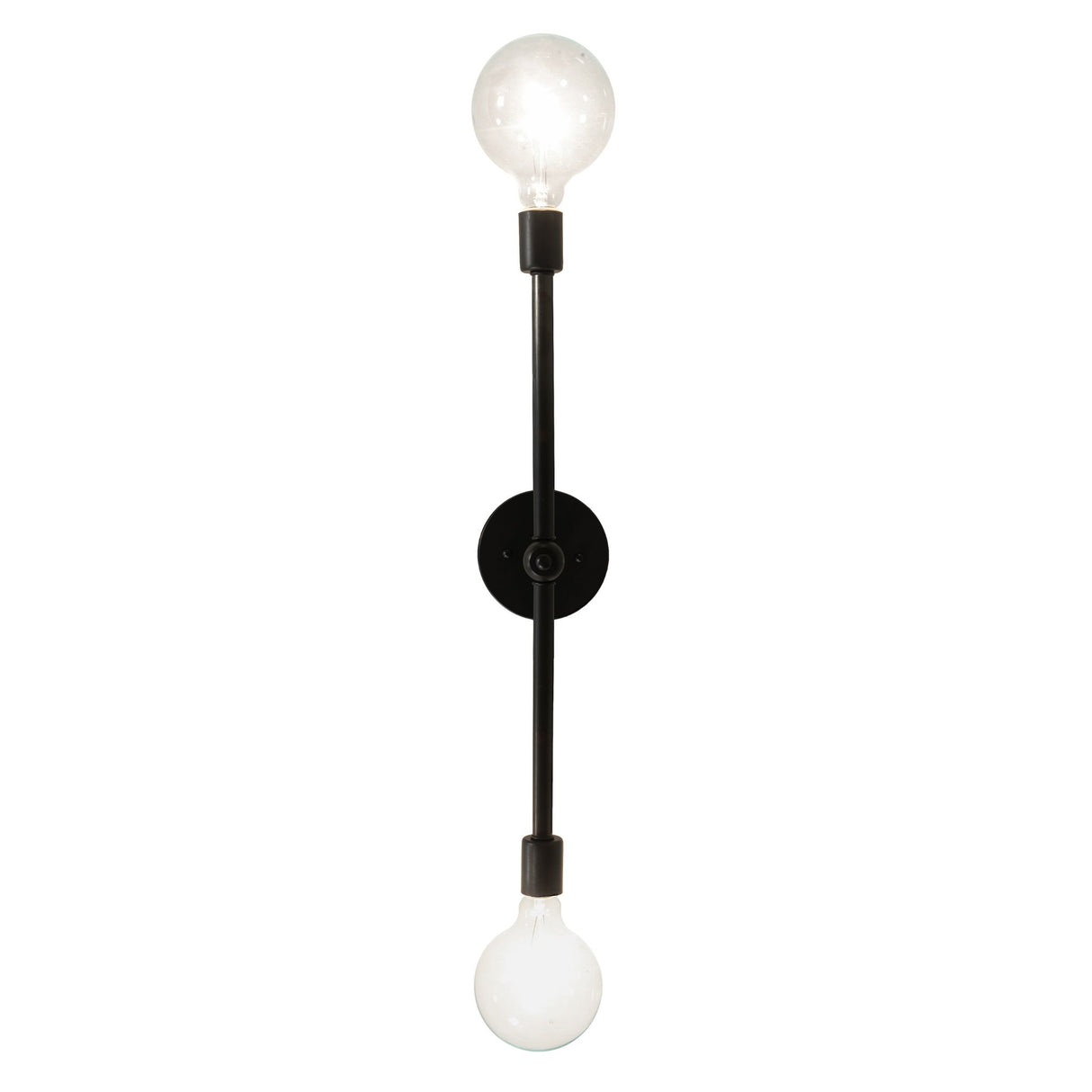 Vertical-mounted view of the Pronograde Jack 2 Light Flushmount, perfect for various settings.