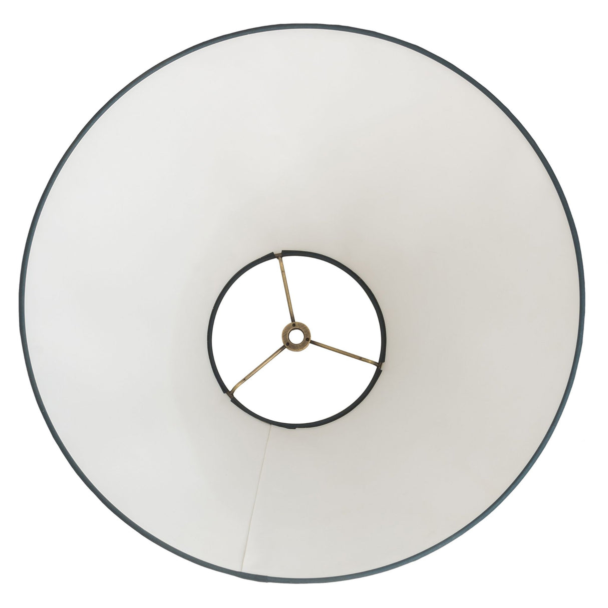 bottom view of 14" Wide Simple Fabric Shade.