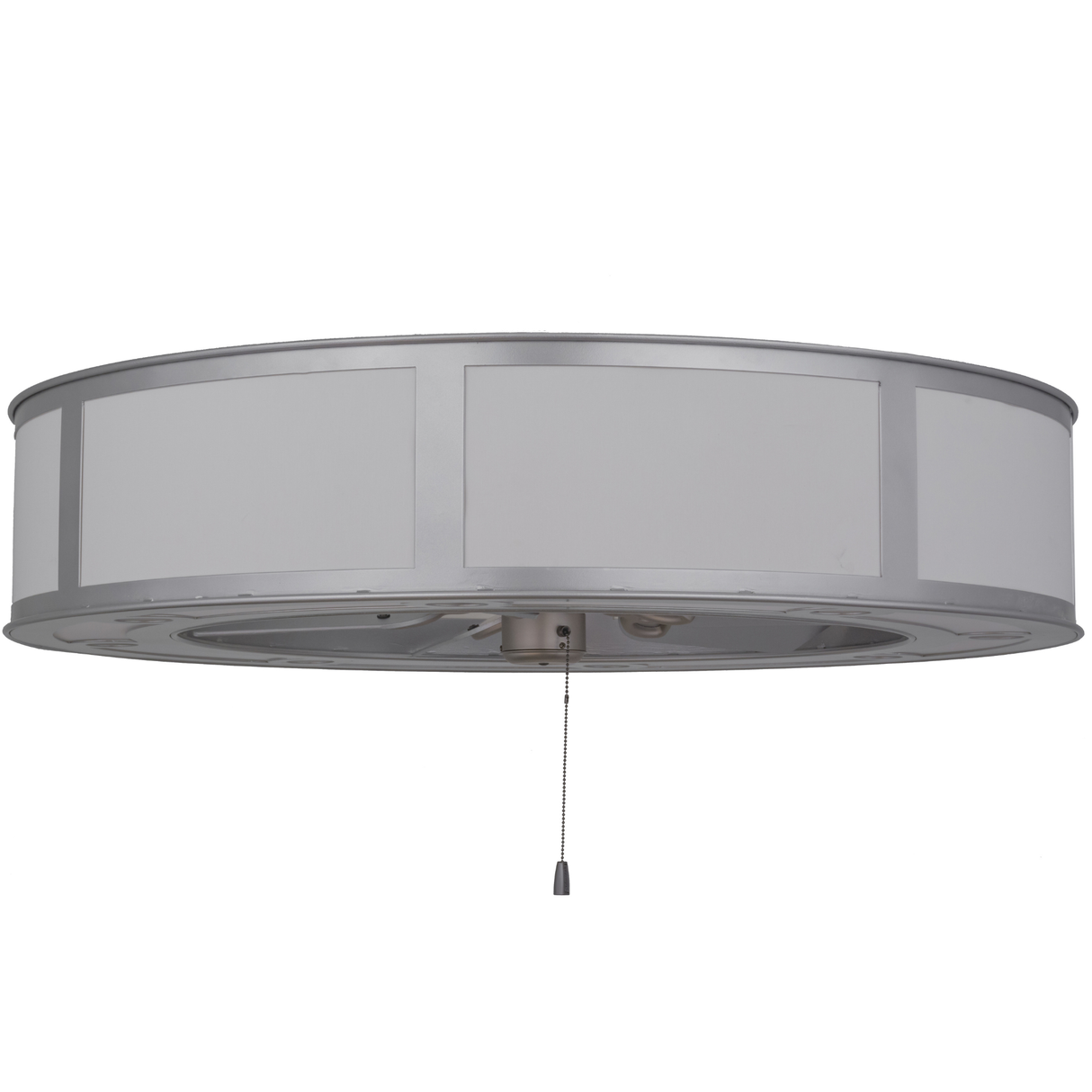 Unlit side view highlighting Nickel frame and modern panel design.