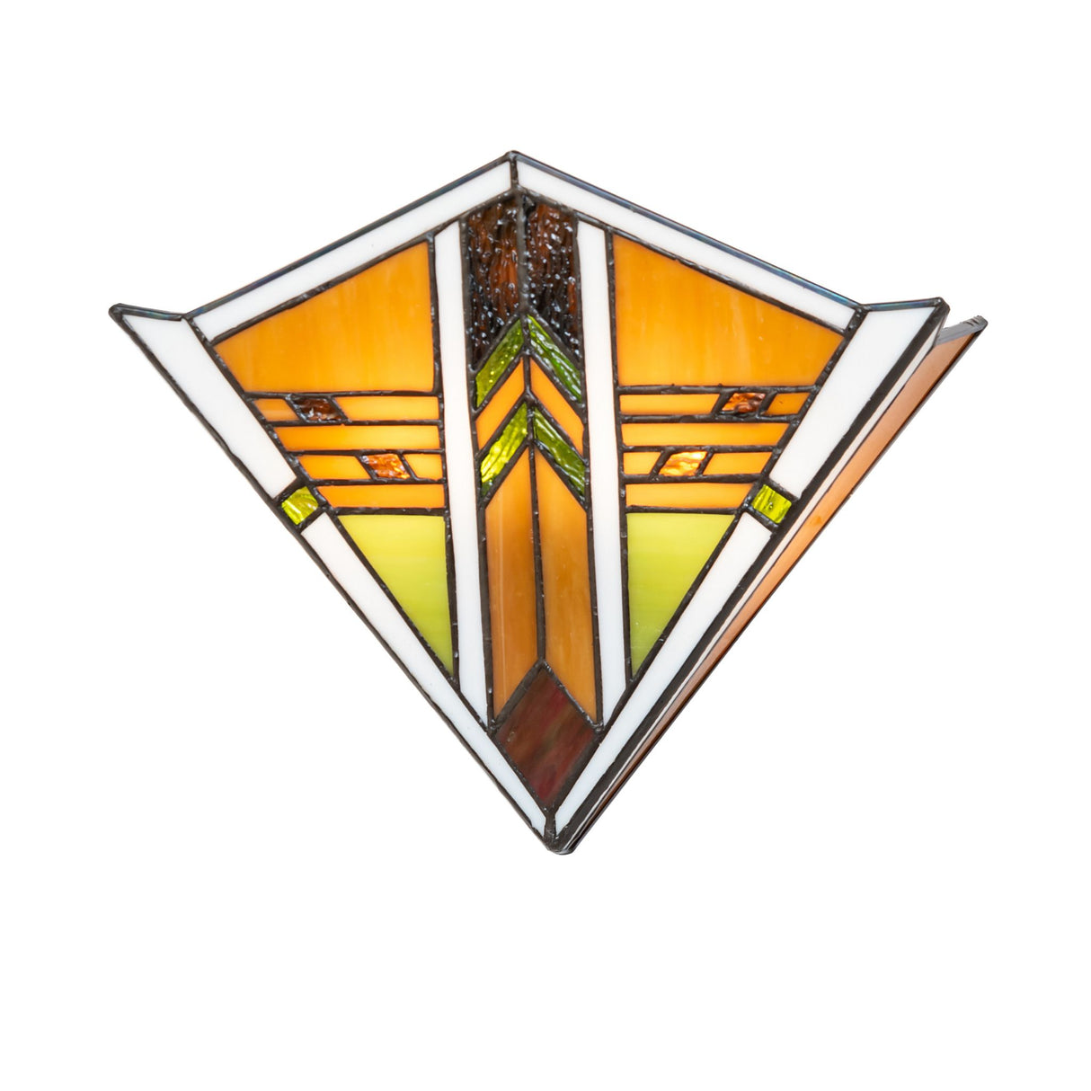 Rear mounting view of 11-inch Abilene wall sconce.