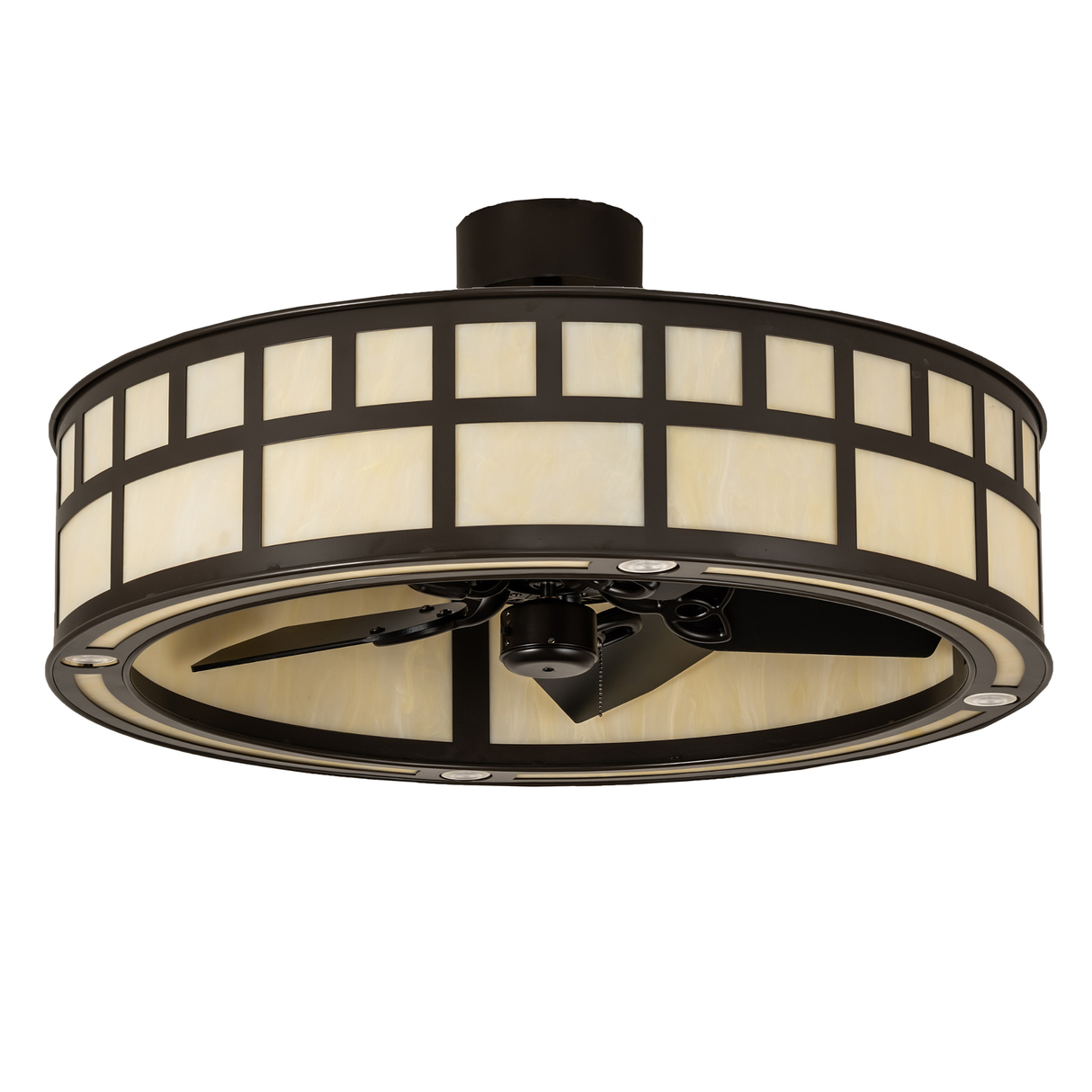 Front unlit view of T Mission Chandel-Air highlighting geometric frame design.