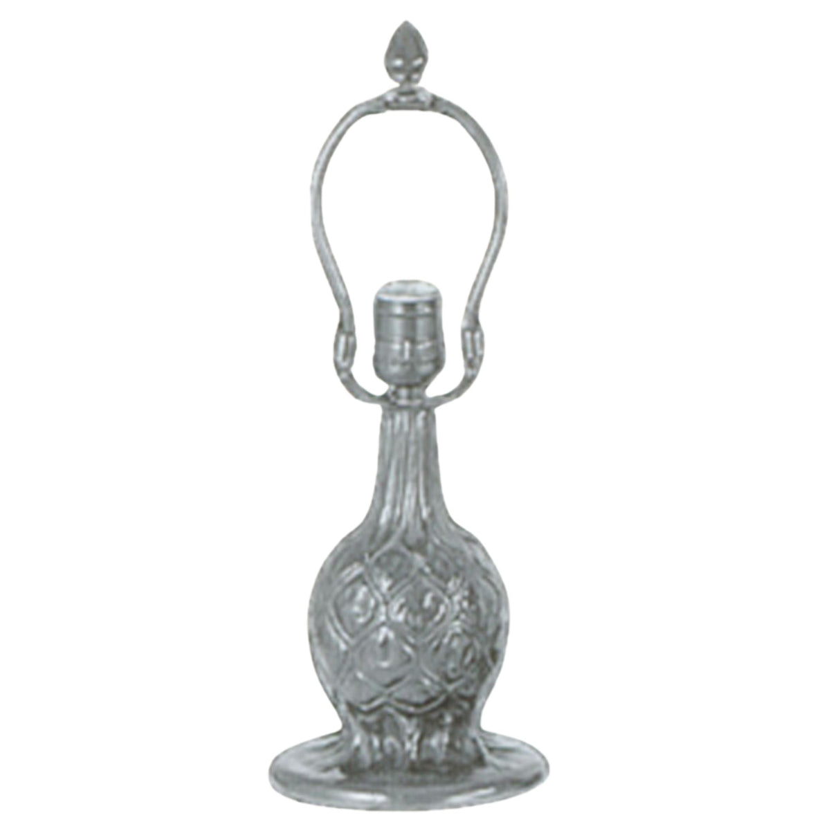 Welcome Pineapple lamp base with intricate detailing.