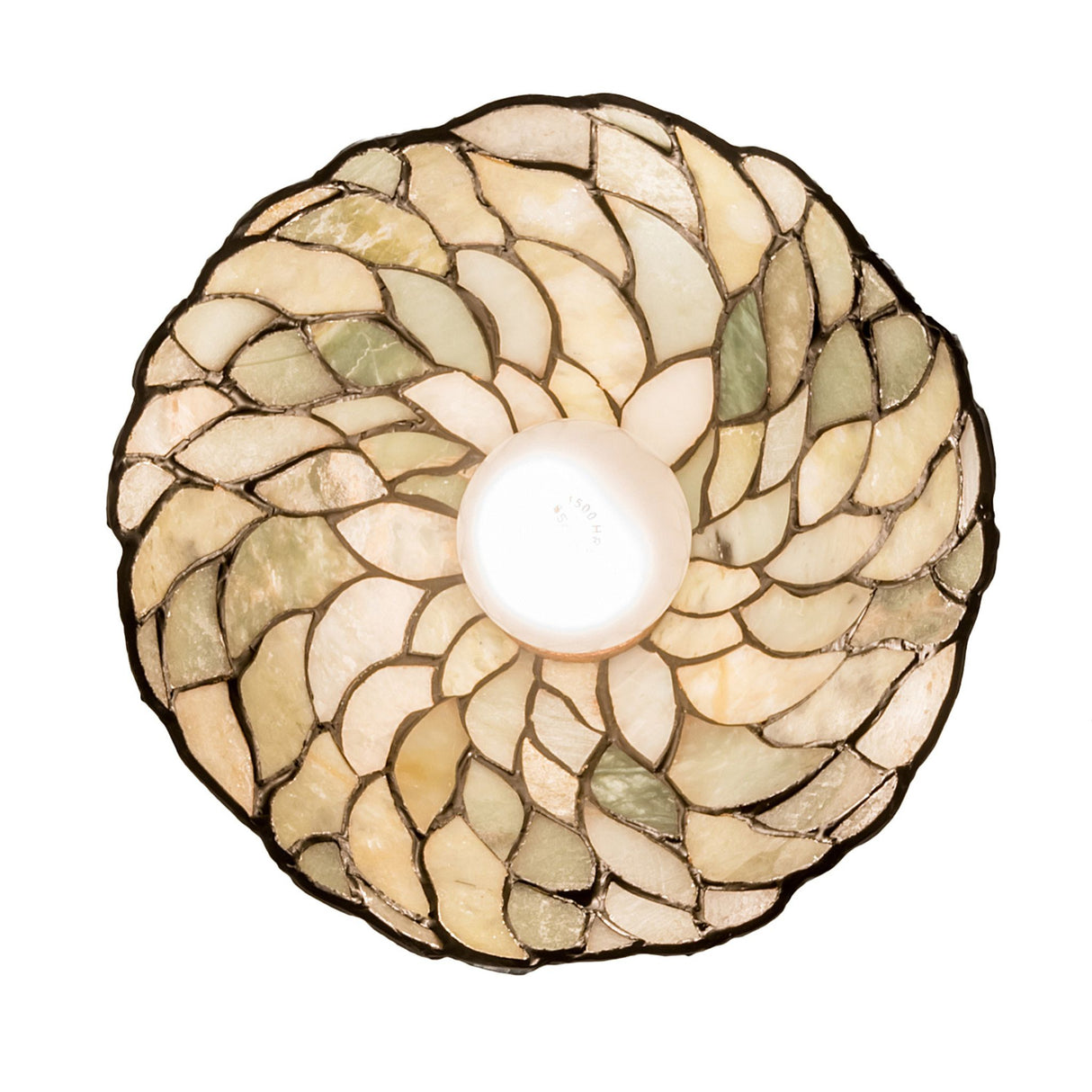Bottom view of Willow Jadestone Mini Pendant.