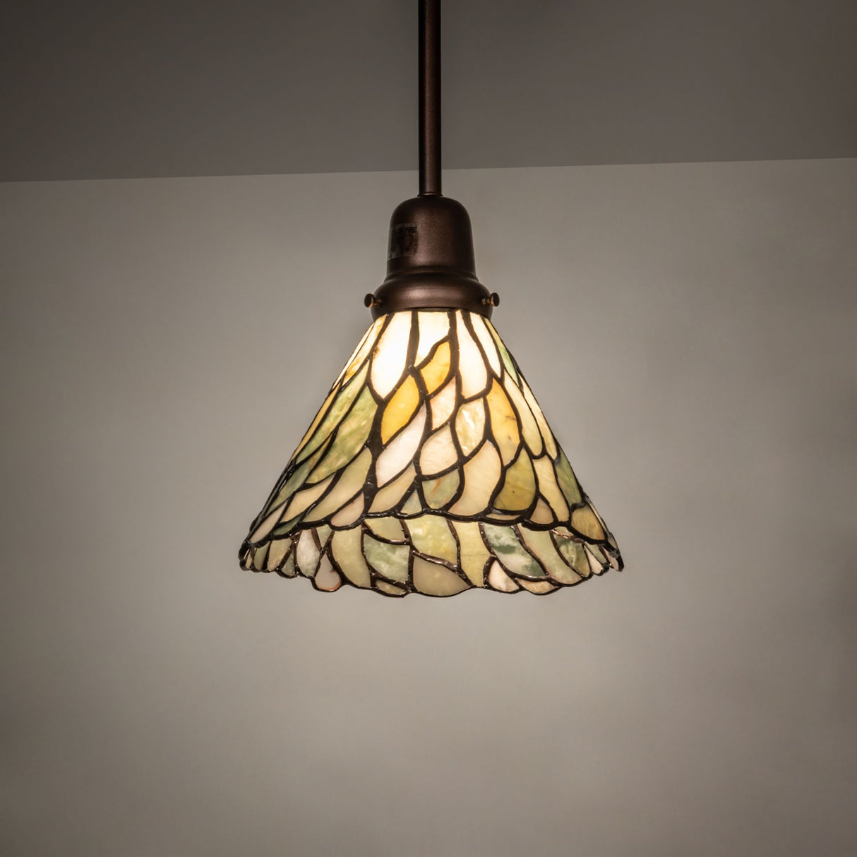 Illuminated Willow Jadestone Mini Pendant.