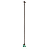 Full view of Valencia Mission Mini Pendant with adjustable height suspension.