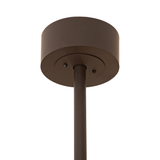 Close-up canopy view of Boulders Personalized Chandel-Air ceiling mount.