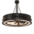 Golden Forge Chandel-Air illuminated with warm mica glow and iron bands.