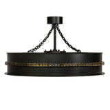 Unlit side profile showing balanced proportion and iron craftsmanship.