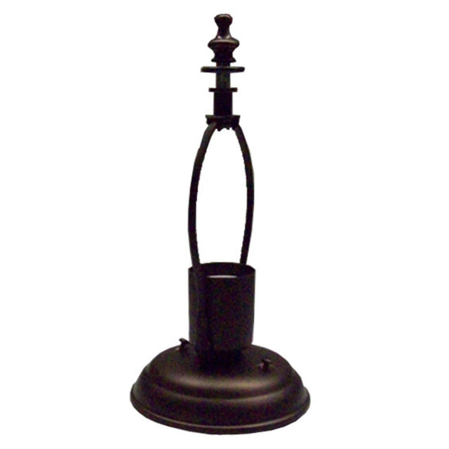 Harp Mounted Semi-Flush Fixture with classic design.