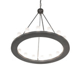 Bottom angle view showing underside of ring and cylinder illumination.
