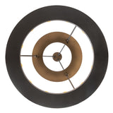 Bottom view of the Loxley two tier chandelier displaying circular symmetry and light placement.