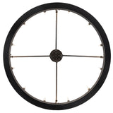 Bottom view of ring chandelier circular layout.