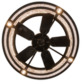 Bottom view of Maglia Semplice Chandel-Air showing fan blades.