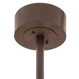 Ceiling canopy detail in Cafe Noir finish.