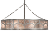 Side lit view of Chandel-Air showing silver mica glow and patterned trim.