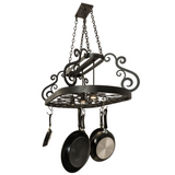 Decorative side angle highlighting Euro Café frame and lights.
