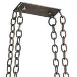 Ceiling chain mount and hardware of Neo pot rack.