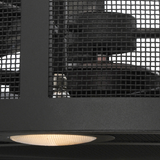 Close-up view of Paloma Golpe Chandel-Air mesh design with light reflection.