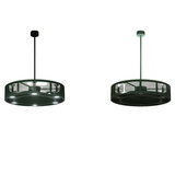 Dual illuminated view showing Paloma Golpe Chandel-Air in room lighting.