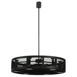 Front angled view of Paloma Golpe Chandel-Air with six uplights and downlights.