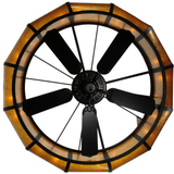Bottom view of Prime Dome Chandel-Air showing fan layout.