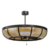 Alternate unlit front view highlighting soft marbled Idalight pattern.