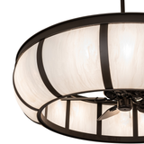 Side profile highlighting the curved Angelwing Idalight shade.