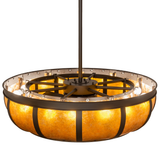 Top angled view highlighting structural frame and interior bulb layout.