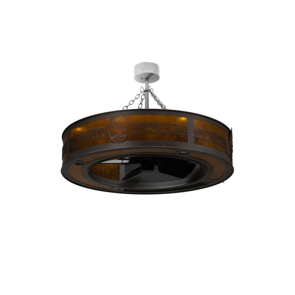 Unlit front view of RBQ Chandel-Air with light silver canopy tone.
