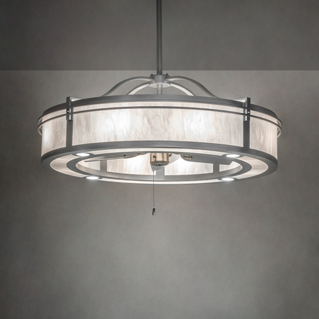 Sargent Chandel-Air softly illuminated in ambient setting highlighting elegant modern design.
