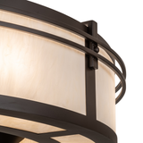Close-up of Creme Carrare Idalight panel with warm translucent tone.