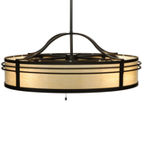 Side lit view of Sargent Chandel-Air showcasing balanced frame and glow.