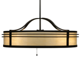 Side profile of Sargent Chandel-Air showing layered bronze frame design.
