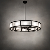 Smythe Craftsman Chandel-Air softly illuminated in ambient light.