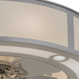 Closeup of Idalight diffuser and Nickel trim detail.