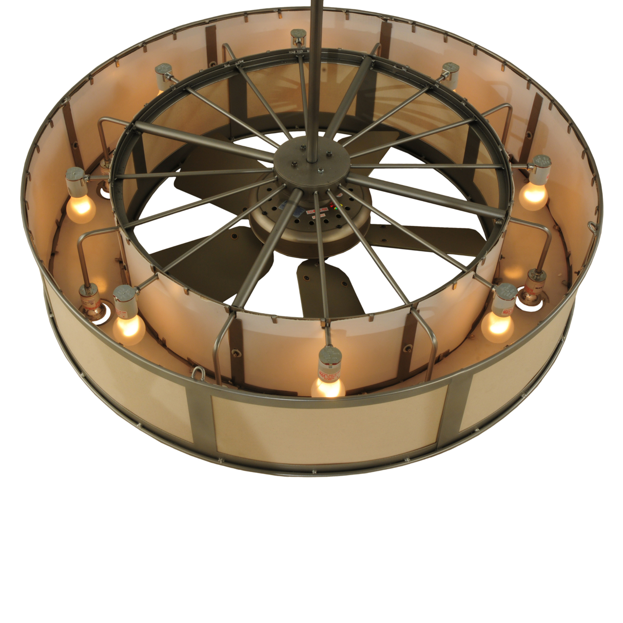 Inner light socket structure of Smythe Craftsman Chandel-Air.